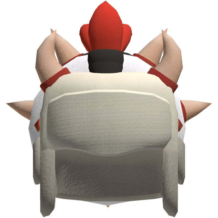 Dry Bowser Mario Hat Y2K Ushanka