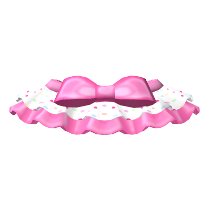 ♡ white rainbow polka dot cookie tweencore tutu 
