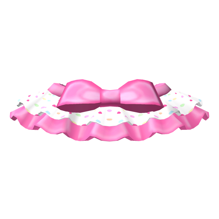 ♡ white rainbow polka dot cookie tweencore tutu 