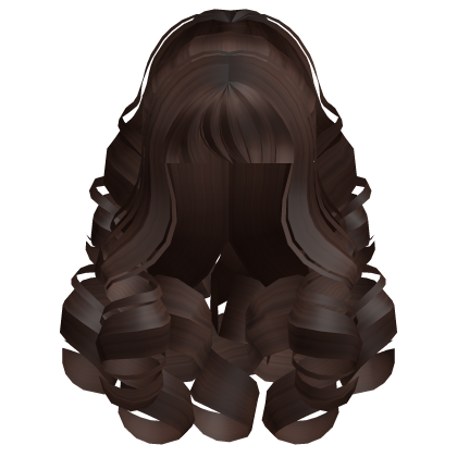 Fluffy Curly Pearl Ponytail Silky Brown