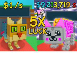 Steal a brainrot {but 5x luck}