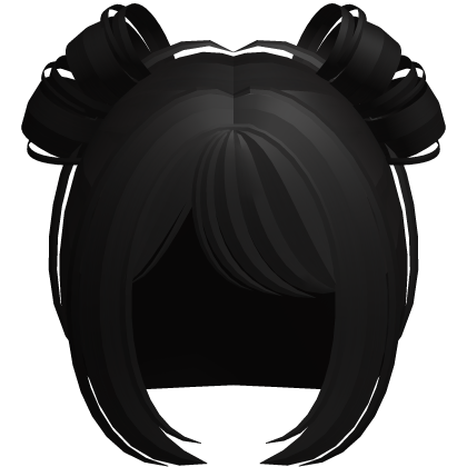black sweetie shoujo girl space buns