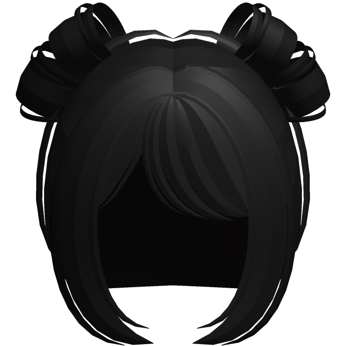 black sweetie shoujo girl space buns