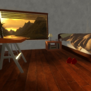 minimalistic cozy japanese style room