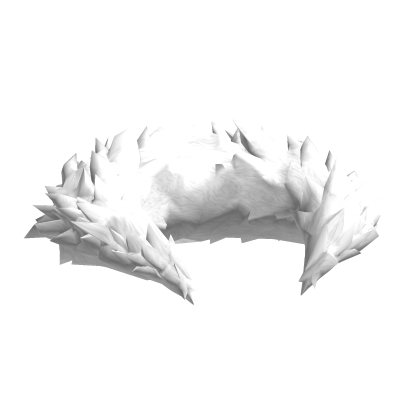 White Neck Fur Collar