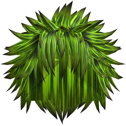 Punk Green Spiky Vkei Anime Hair 22 Roblox item
