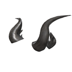 Black Adurite Horns