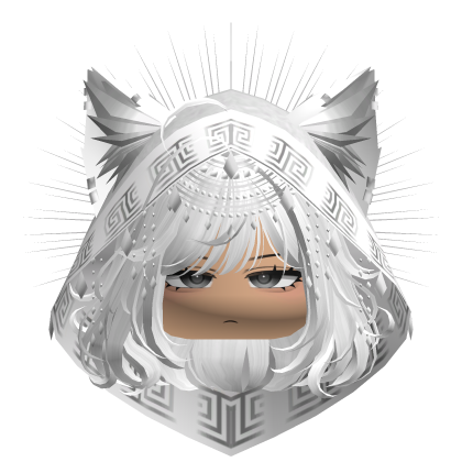 Egyptian Bob w/ Divine Silver White Hood
