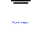 Nice2meetyou