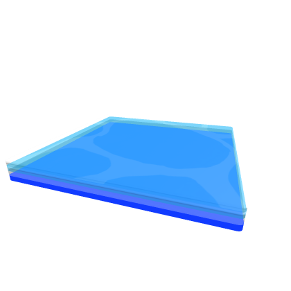 Water with moving texture