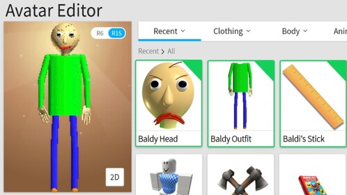 Be Baldi!