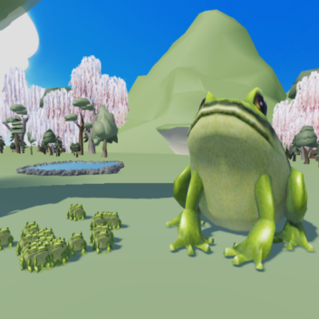 Survive An Army Of Frogs!!!!