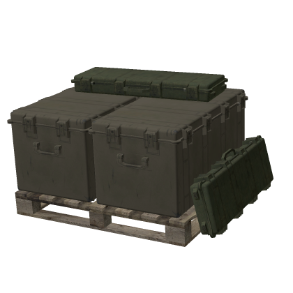 🏆 Military Crates Supplies Goods Boxes War RP G