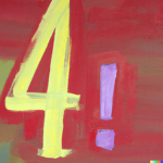 4!