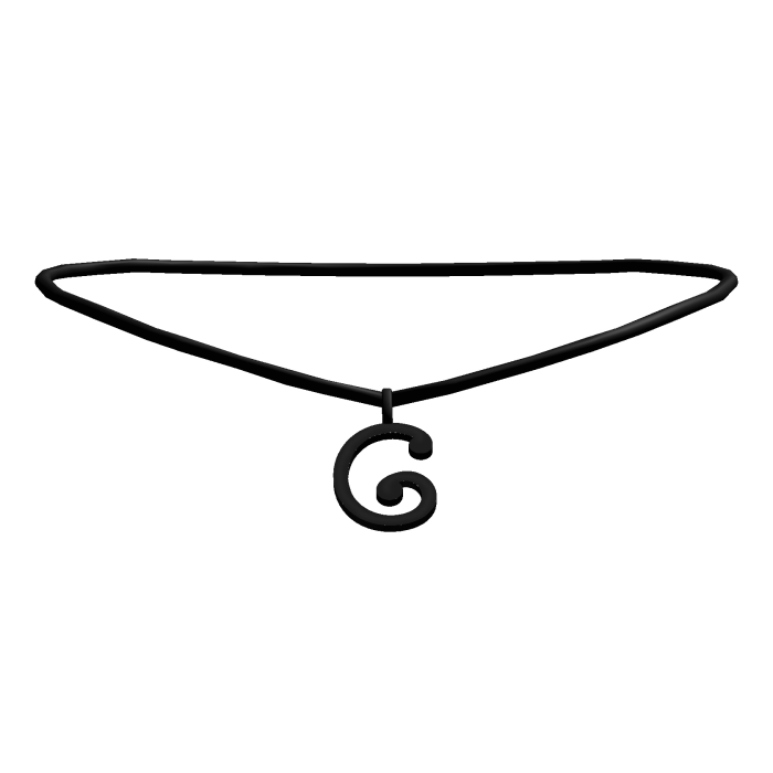 ꒰3.0꒱ BB initial necklace: G