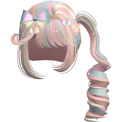 Gyaru Flattering Curl w/ Bows in Pretty Confetti
