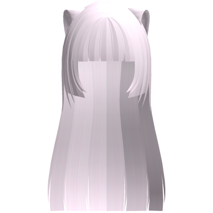 ♡ ⸝⸝՞ ⩊ ꒰‿‿ : long catgirl nekopara hair in pink
