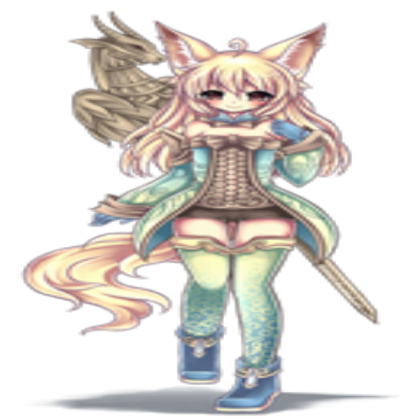 Cute Anime Girl Roblox decal