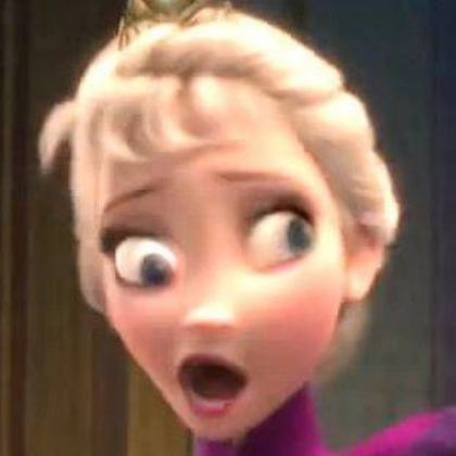 elsa but funny Roblox decal