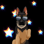 German shepherd pack