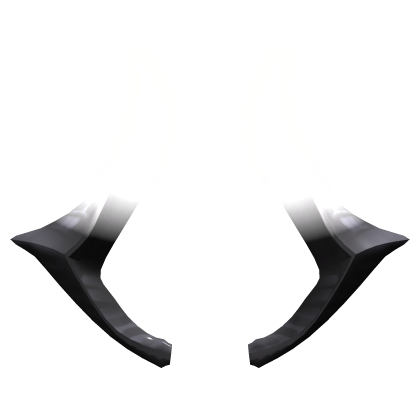 Emissive Tall Monarch Horns [Black] Roblox item