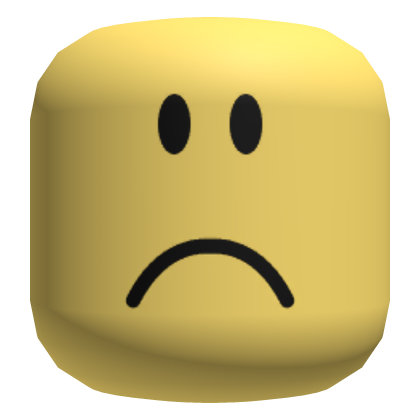 Classic Sad Face Roblox item