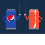 Pepsi not coke cola