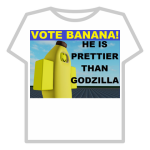 Vote banana for being pretty