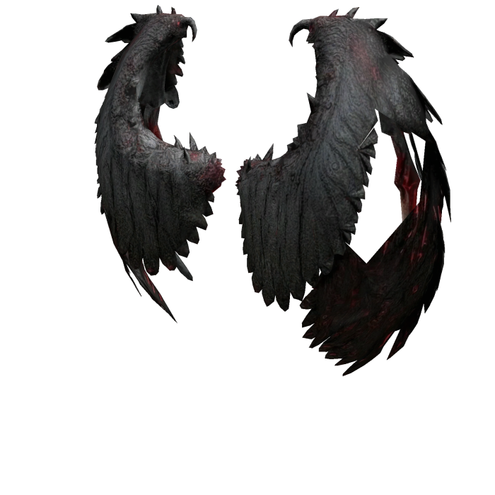 Fallen angel wings