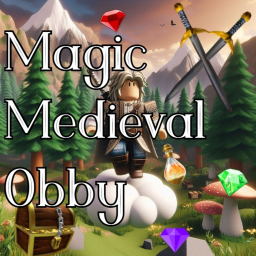 Obby Médiéval Magique