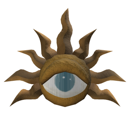 [ANIMATED] Dreamcore creepy sun mask eyes