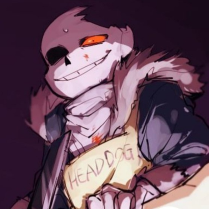 Horror sans Roblox decal