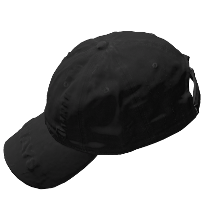 Torn ALWAYS Cap Black | Backwards Roblox item