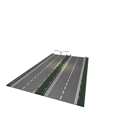 Motorway Road + Lights