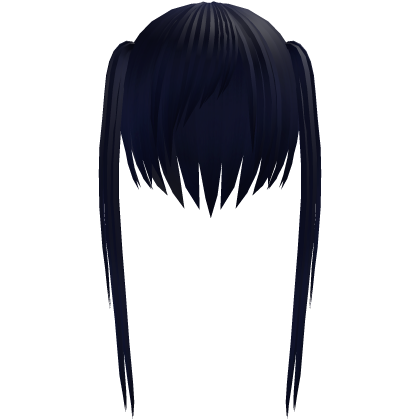 🝦ᆺᴗ, kawaii #fantasy twintails hair ҂ blue Roblox item