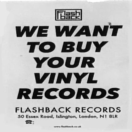 Flashback records poster