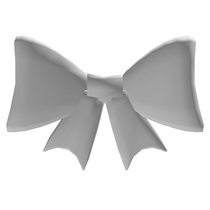 Big Simple White Bow (Back) Roblox item
