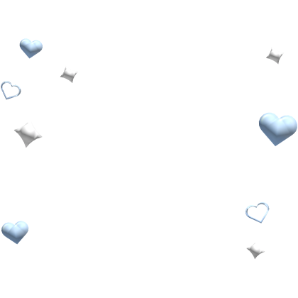 Cute Christmas Heart Sparkle Aura Confetti