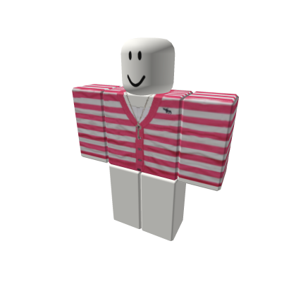 Hollister Stripe Sweater & Top Under With Necklace