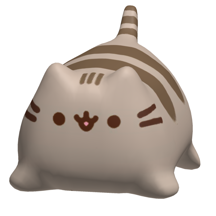Pusheen on Head