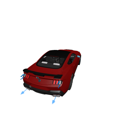 2024 MUSTANG DARK HORSE slot car