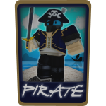 Pirate Trading Card