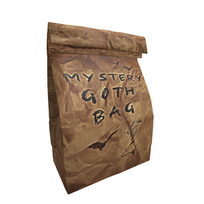 Mystery Goth Paper Bag