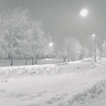 Sneeuw.