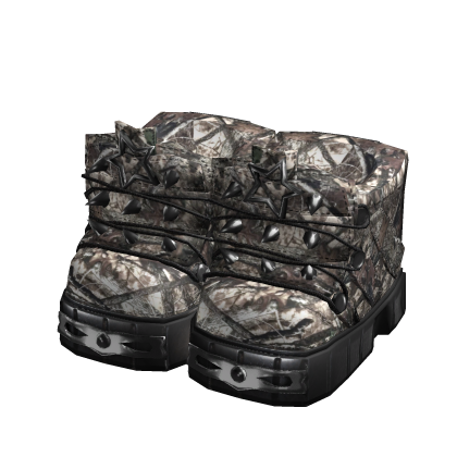 Y2K Emo Star Spikey Boots (Leo)
