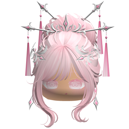 Elegant Traditional Empress Bun (Pink)