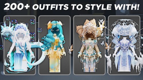 🌙 [UPDATE] Maximalist Fantasy Girl Outfits