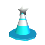 Festive Silver Cone