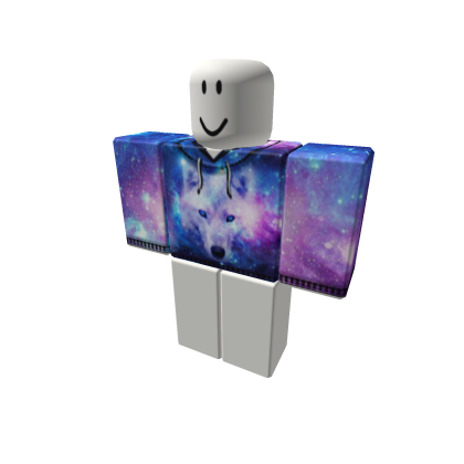 Galaxy Wolf Hoodie thumbnail