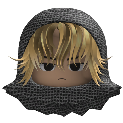 Messy Hair w/ Hood (Blonde)